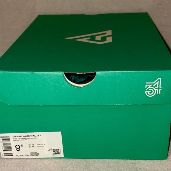 Nike Giannis Immortality 4 Basketball Shoes Dusty Cactus FQ3680-300 Men Size 9.5 - Picture 10 of 10